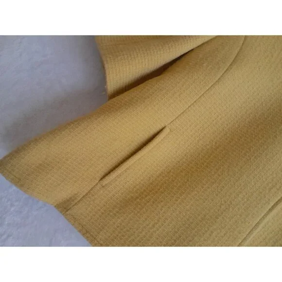 Ellen Tracy Elegant Angora Wool Designer Vintage Inspired Size 16 Coat Pockets - Picture 2 of 8